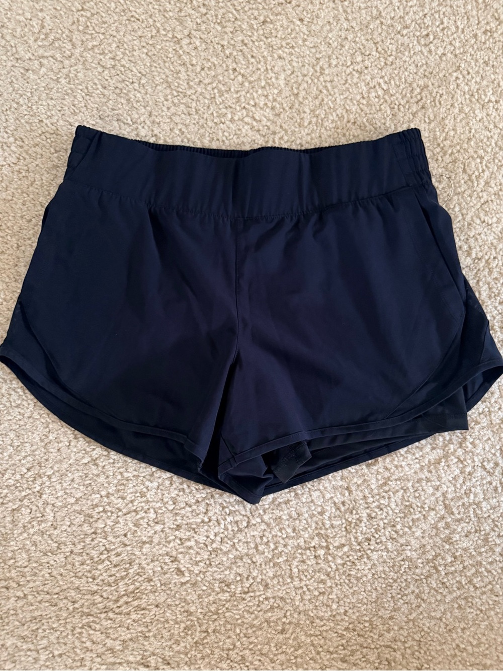 Women’s Black Athletic Shorts - Lightweight Running Shorts